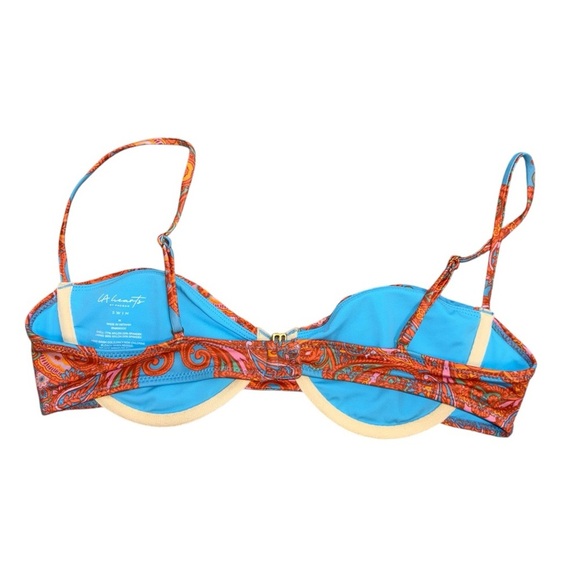 LA Hearts by PacSun Paisley Alexa Balconette Bikini Top M - Picture 4 of 7